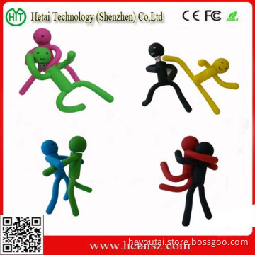 Cartoon Silica Gel Gift PVC USB Memory Stick
